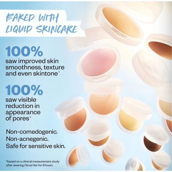 Kosas Cloud Set Baked Setting & Smoothing Powder- Feathery- NIB - Picture 8 of 12